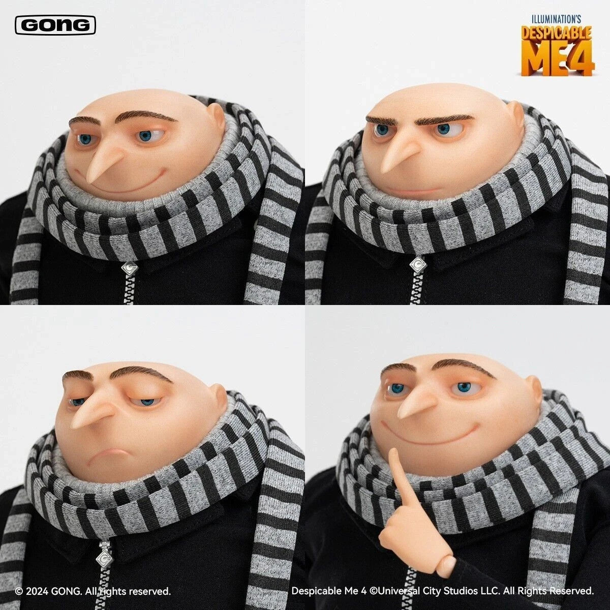 GONG Despicable Me 4 Gru 1/8 Scale Collectible Figure Pop Mart
