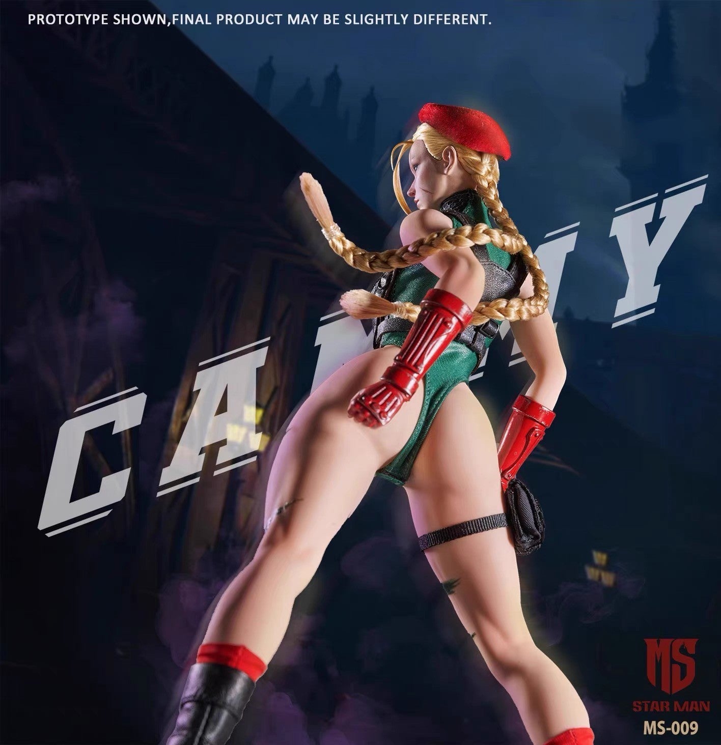 Star Man Cammy 1/6 Action Figure MS-009 Street Fighter BNIB