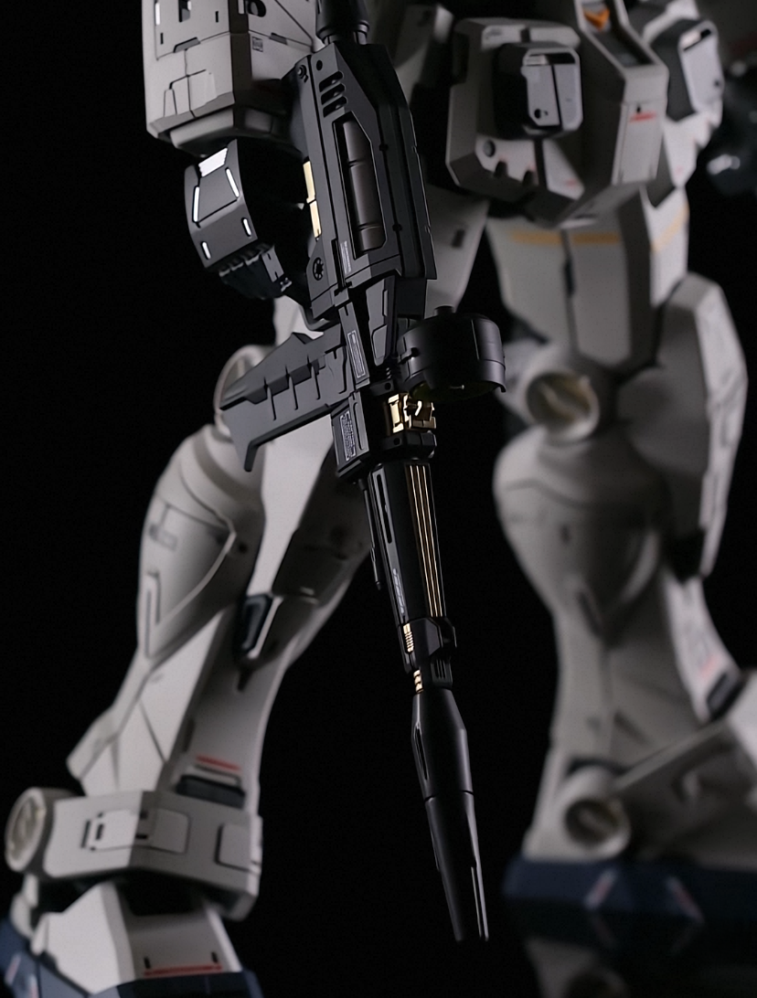 MG 1/100 RX-93 Nu Gundam Ver. Ka Custom Painted Model Kit EFSF MS 103 Figure