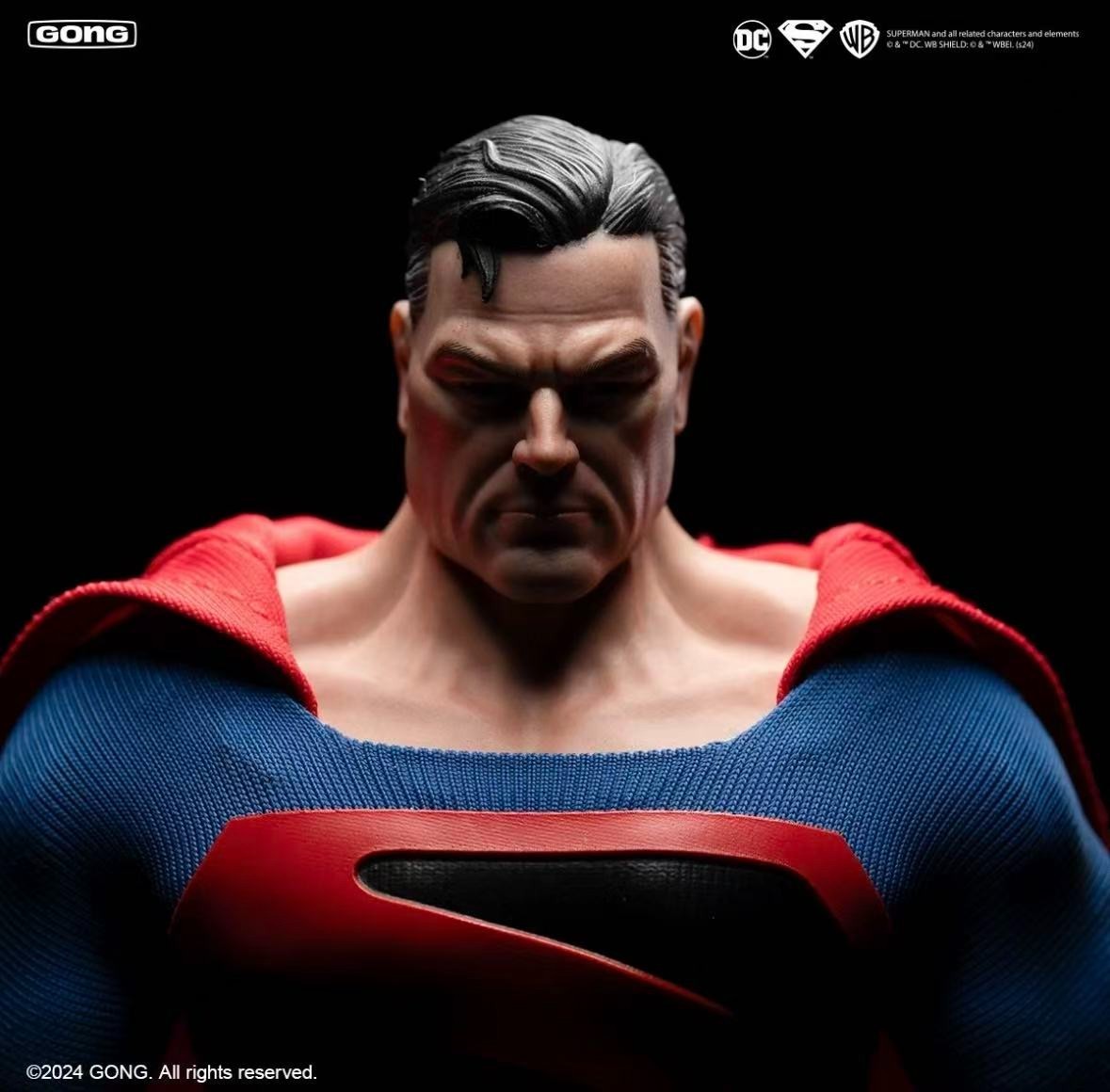 Superman 1/12 Scale Action Figure GONG DC Comics Warner Bros Licensed w/bonus