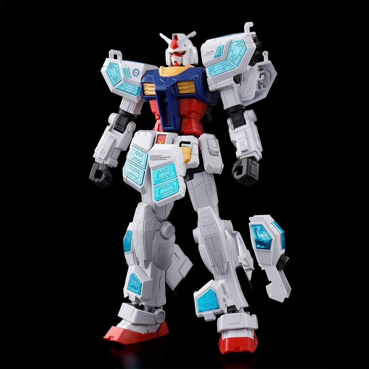 Bandai Entry Grade RX-78F00/E Gundam + EX-001 Glass Feather EXPO2025 Limited Set