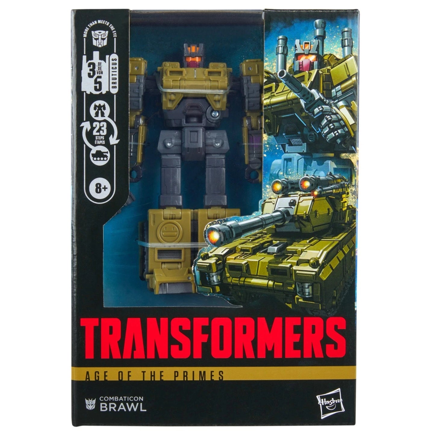 Transformers Age of the Primes Brawl Deluxe Class Tank Figure Hasbro New