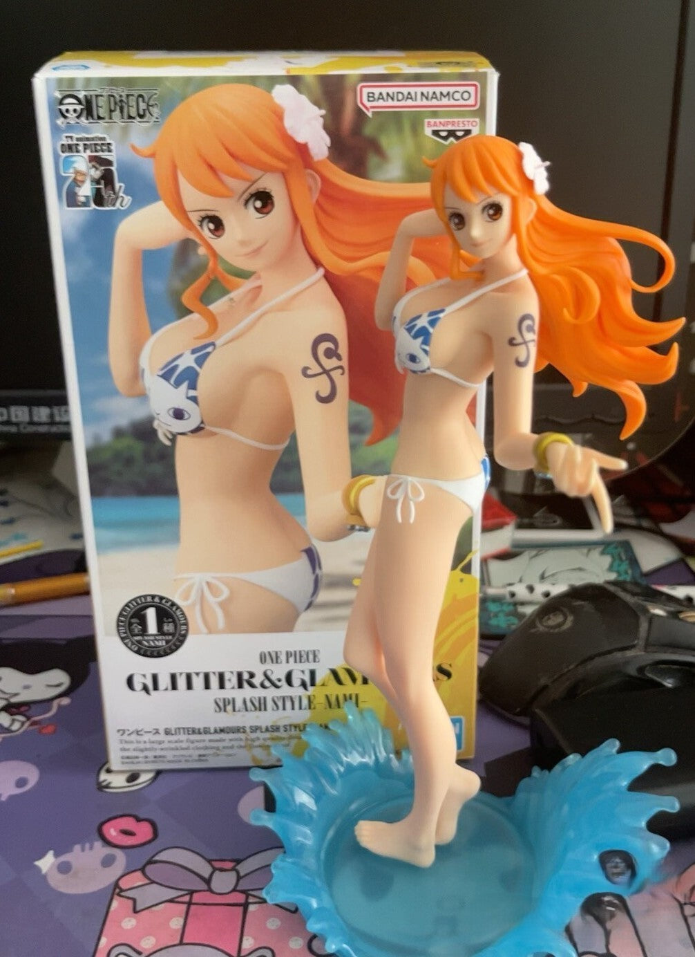 One Piece Glitter & Glamours Splash Style Nami & Nico Robin Figure Set Banpresto