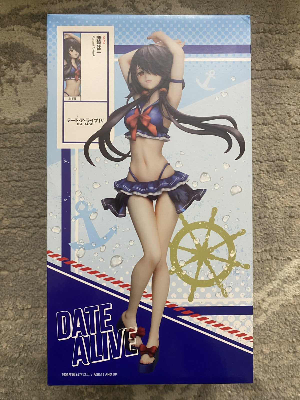eICOCO Date A Live Kurumi Tokisaki Marine Ver Figure BNIB Official Anime Statue