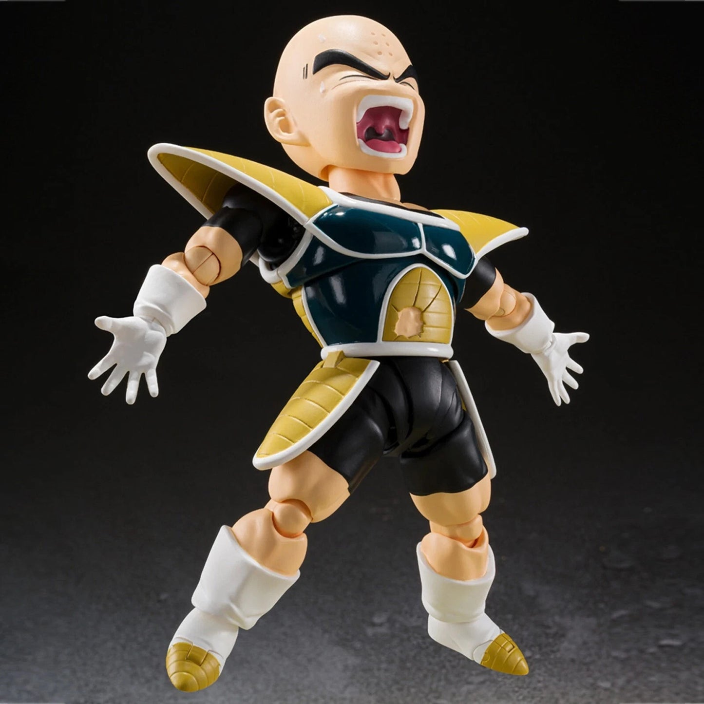 SH Figuarts Krillin Saiyan Armor Dragon Ball Z Bandai Tamashii Nations