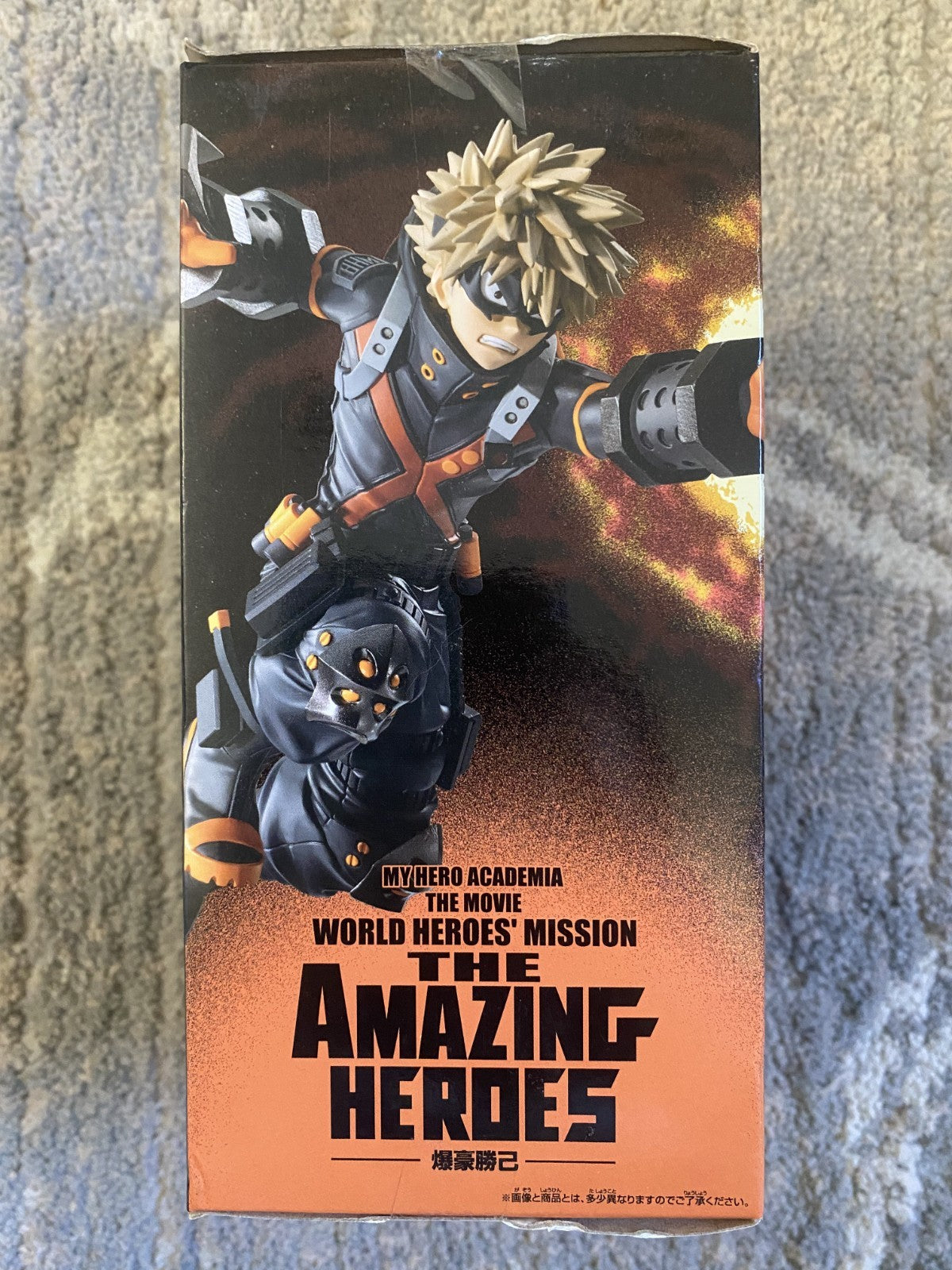 My Hero Academia Movie World Heroes’ Mission Katsuki Bakugo Figure Amazing Hero
