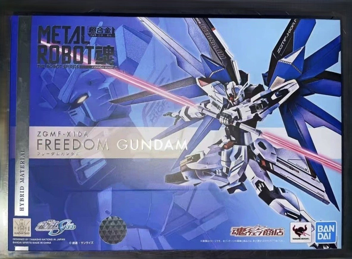Bandai Metal Robot Spirits Freedom Gundam ZGMF-X10A Action Figure