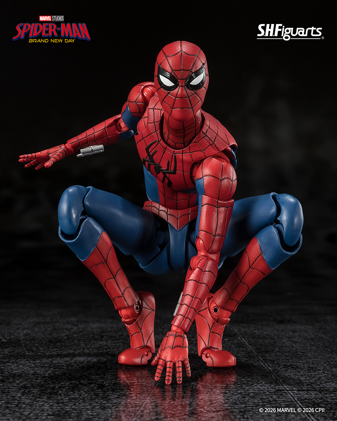 SH Figuarts Spider-Man Brand New Day Marvel Bandai Figure Preorder