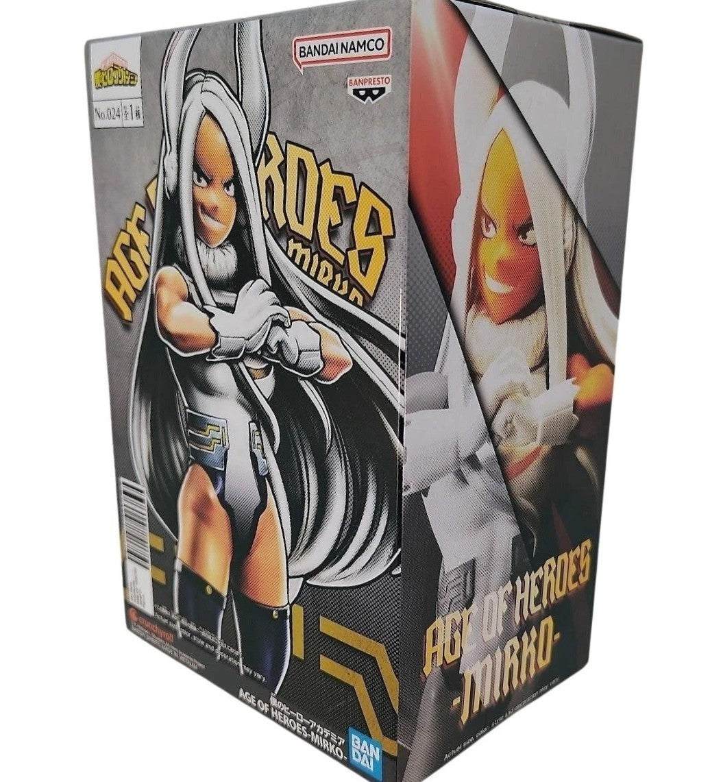 Banpresto My Hero Academia Age of Heroes Mirko Figure Rumi Usagiyama Bandai