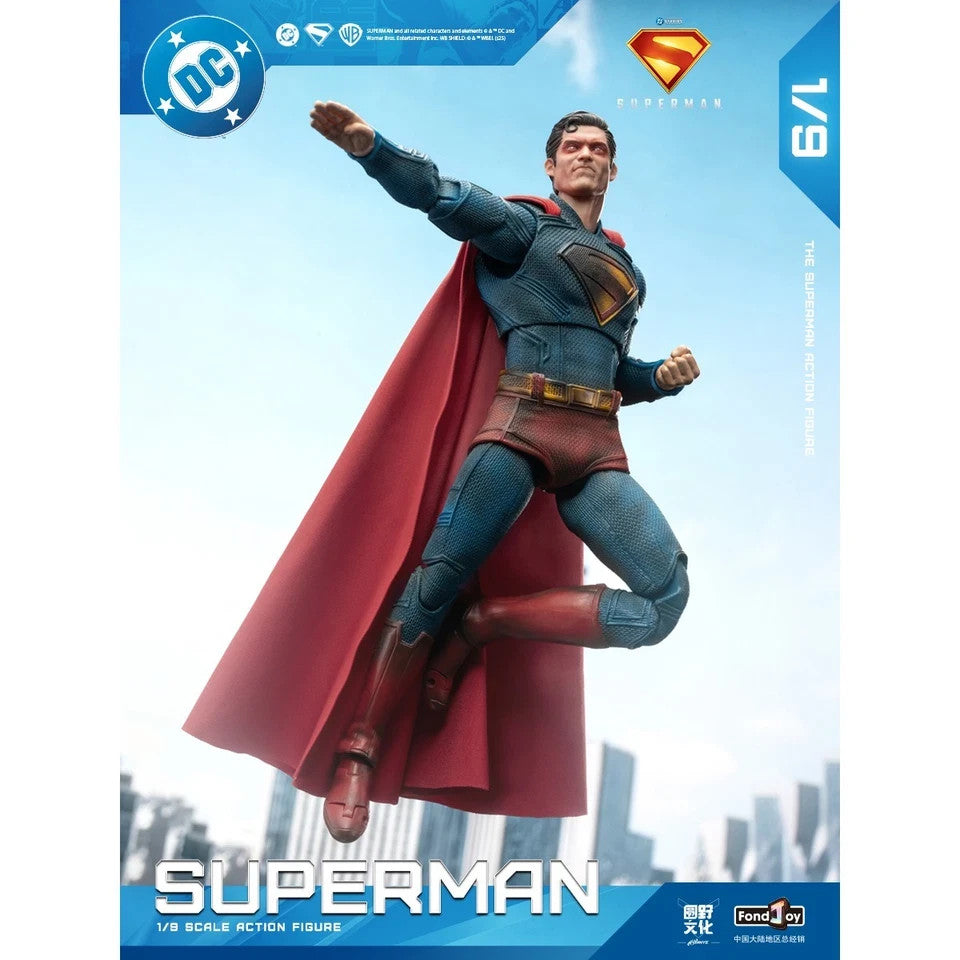 FondJoy DC Battle-Damaged Superman 1/8 Scale Action Figure Collectible BNIB