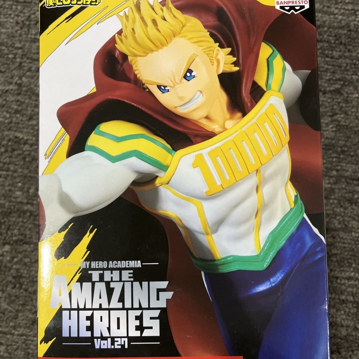 Banpresto My Hero Academia The Amazing Heroes Vol. 27 Mirio Togata Figure New