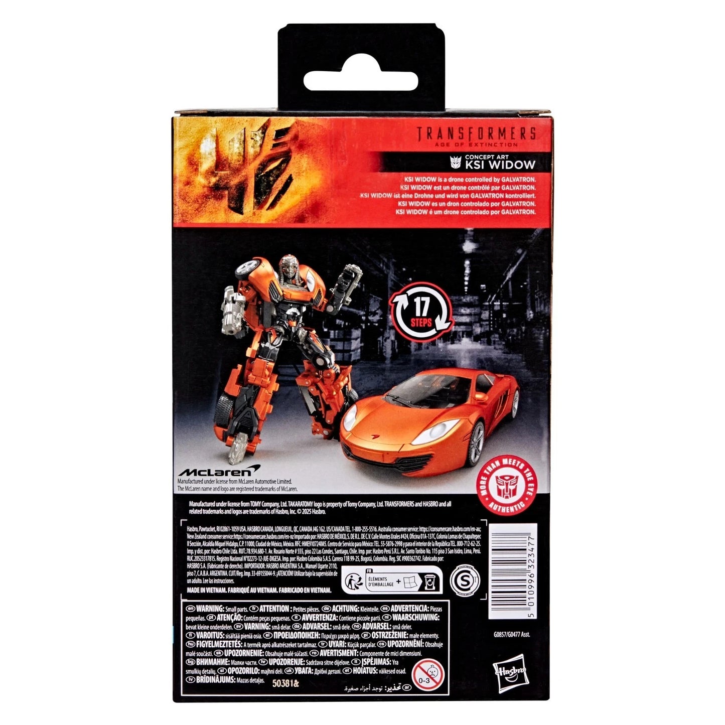 Transformers Studio Series KSI Widow Concept Art Age of Extinction Deluxe Figure