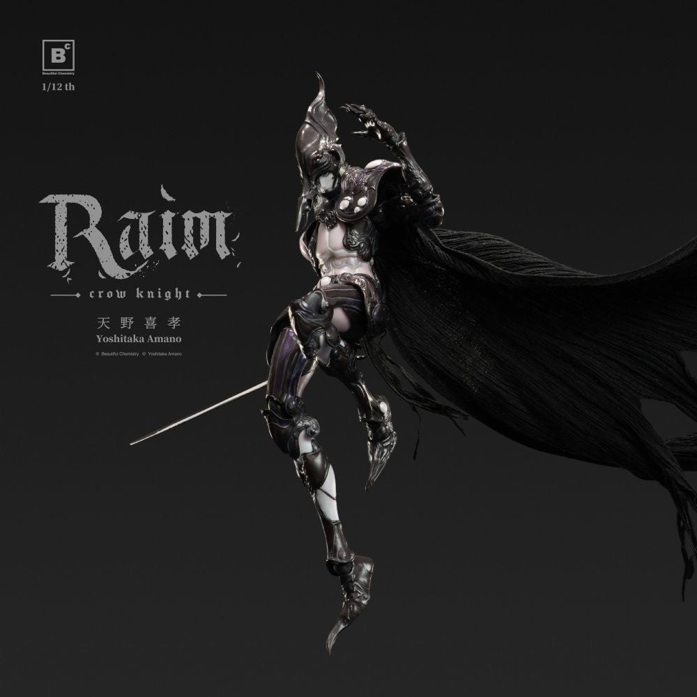 Yoshitaka Amano Crow Knight Raim 1/12 Art Figure Collectible PREORDER Jan 2027