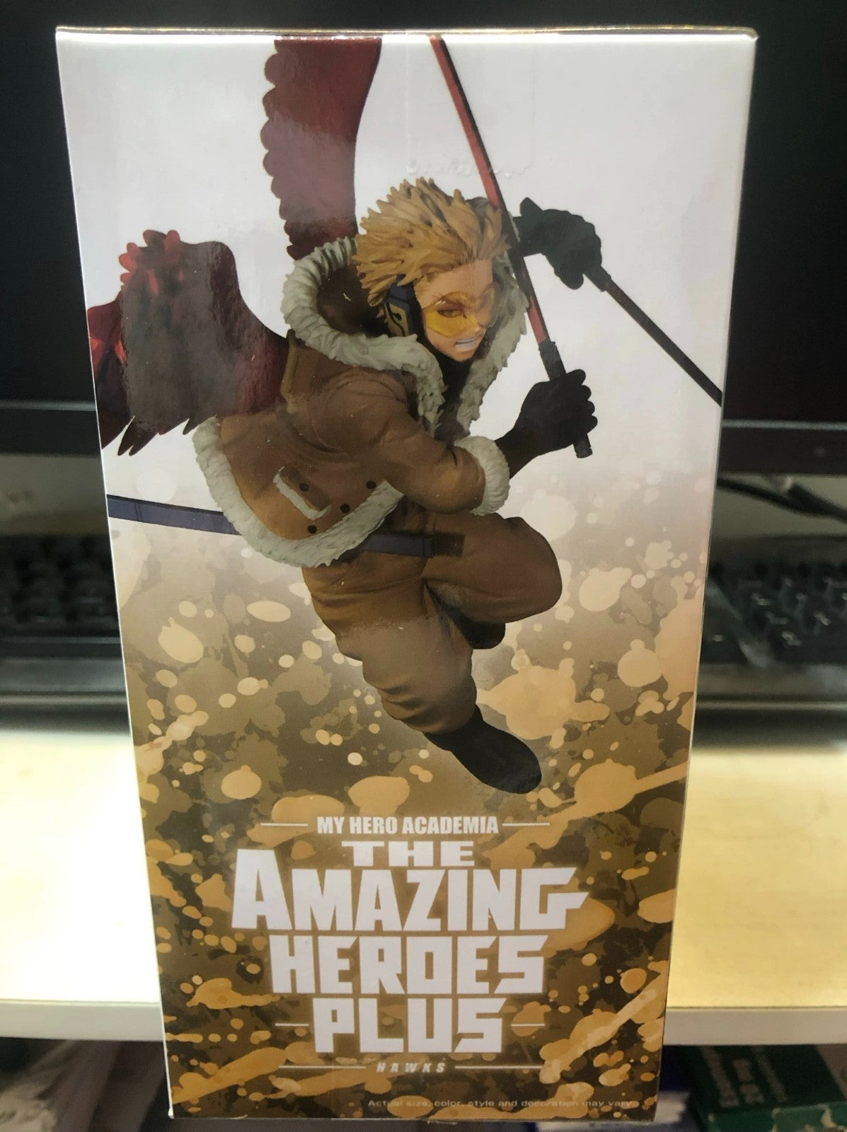 My Hero Academia The Amazing Heroes Plus Hawks Figure | Bandai Banpresto Authent