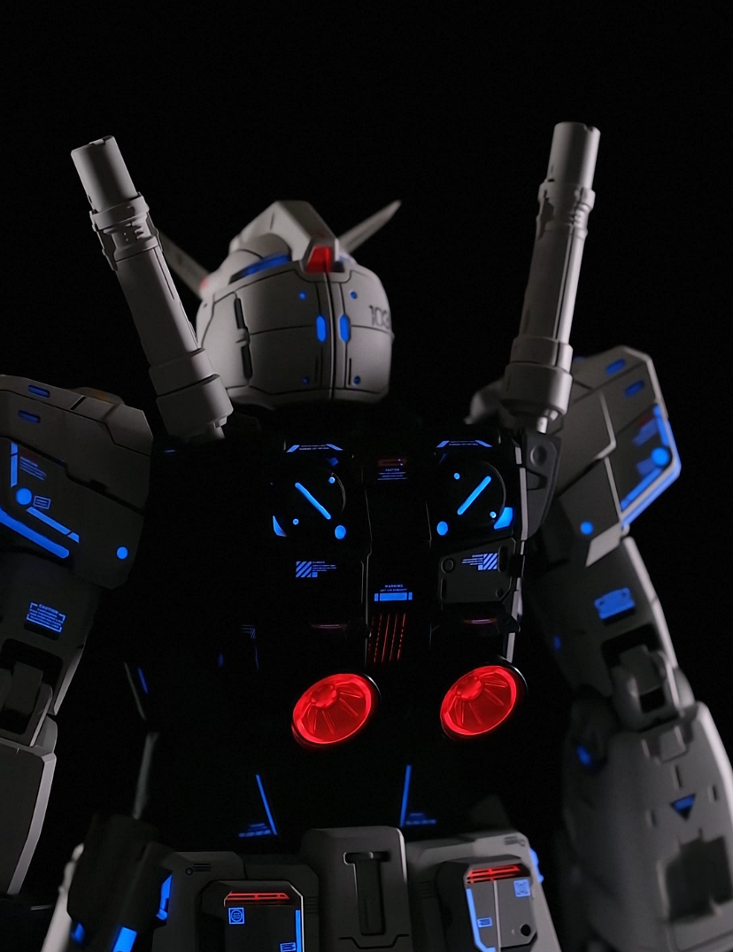 MG 1/100 RX-93 Nu Gundam Ver. Ka Custom Painted Model Kit EFSF MS 103 Figure