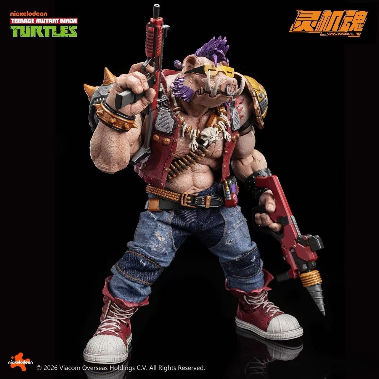 TMNT Bebop 1/12 Action Figure LingJiHun PREORDER