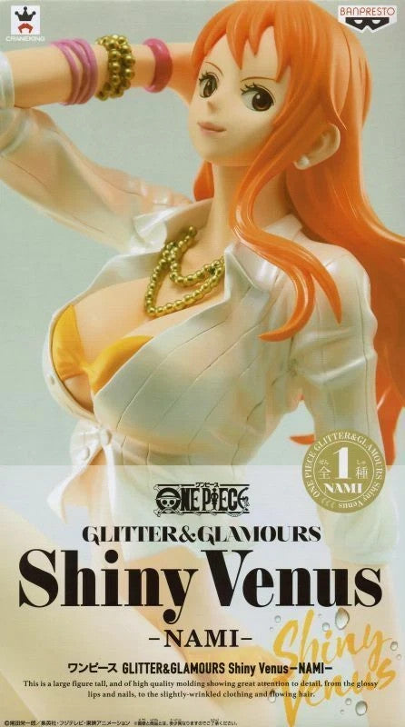 One Piece Nami Shiny Venus Figure | Banpresto Glitter & Glamours