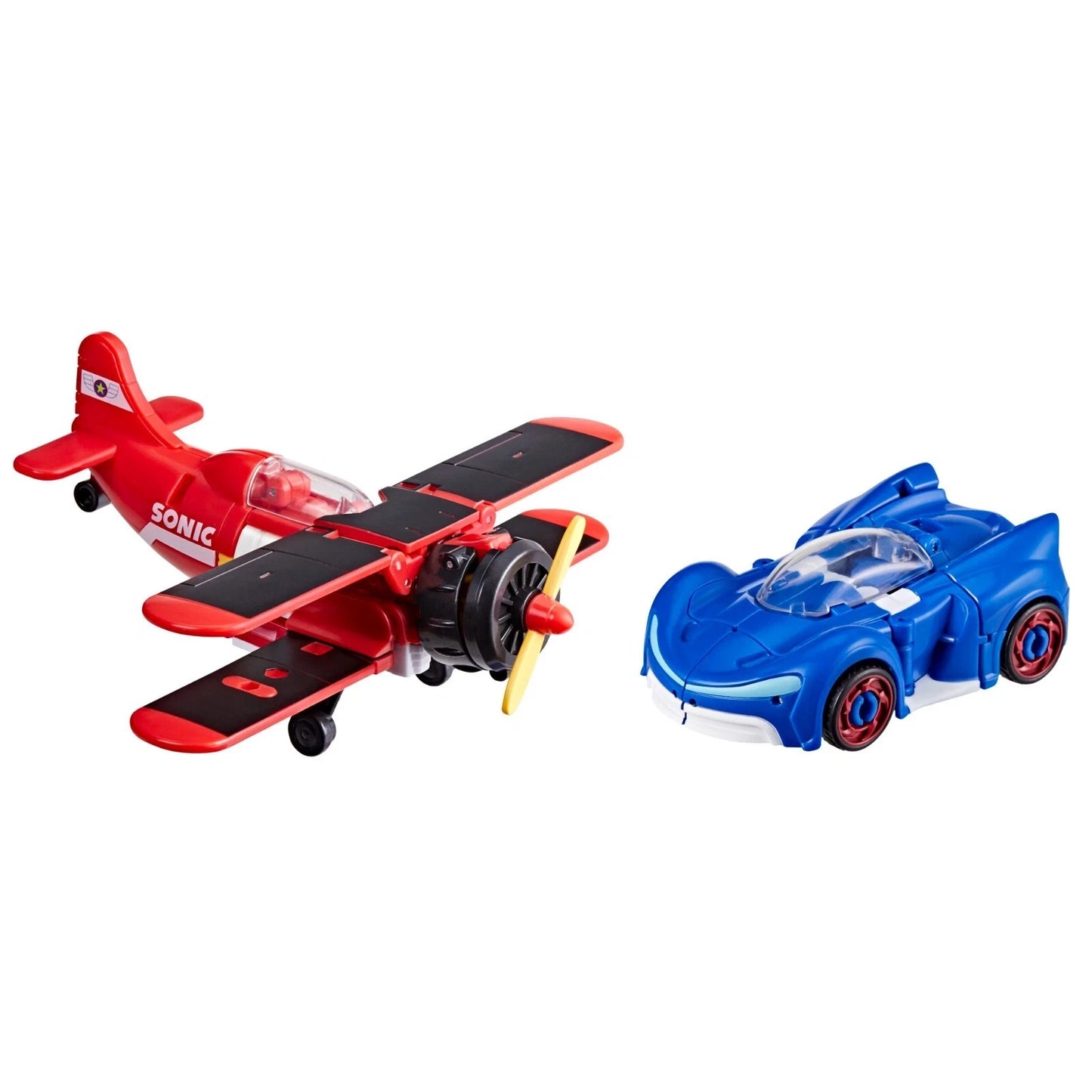 Transformers x Sonic Wingtail Blue Booster 2-Pack Sonic the Hedgehog Crossover