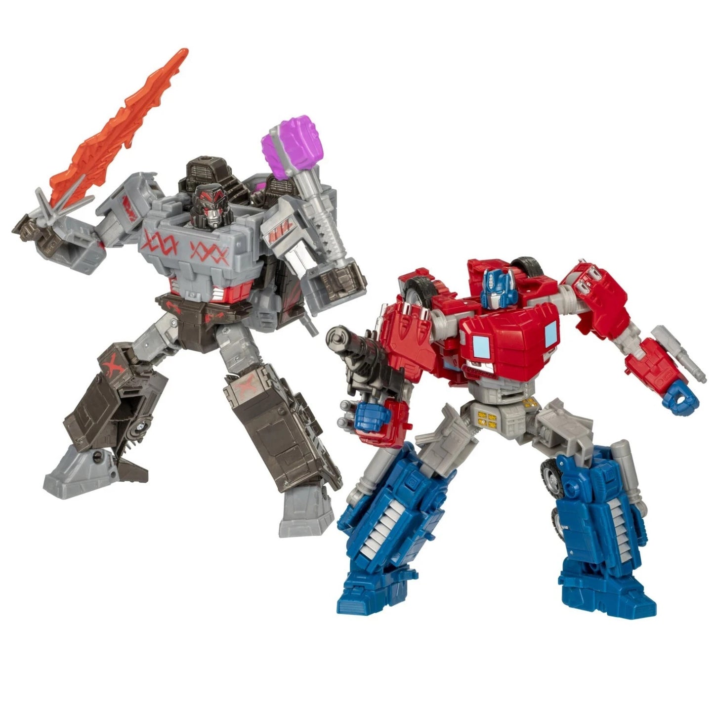 Transformers Legacy United Fractured Friendship 2-Pack Megatron Orion Pax Takara