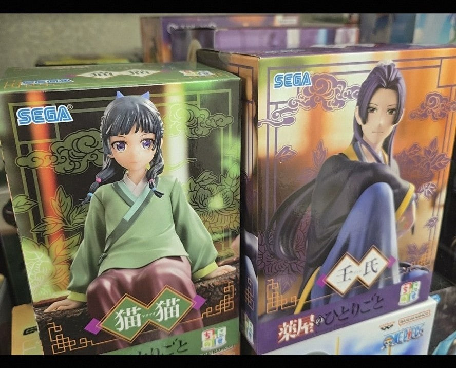 SEGA Prize Maomao & Jinshi Figure Set | The Apothecary Diaries | Anime Figures