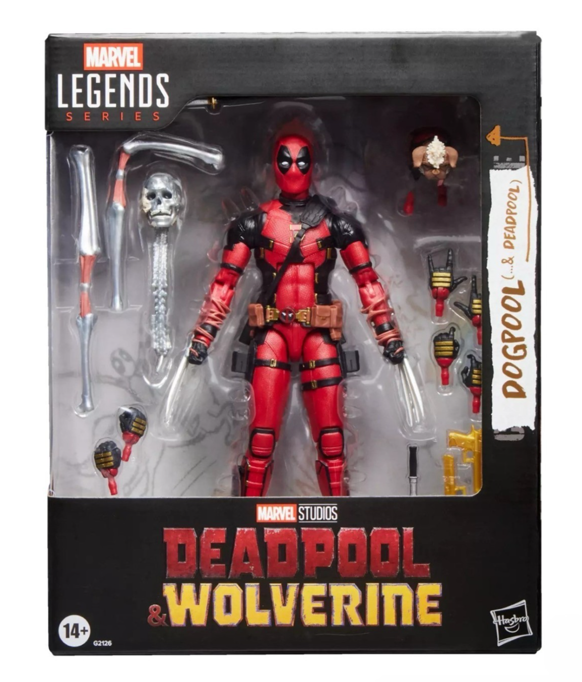 Marvel Legends Dogpool Deadpool & Wolverine Movie Figure Hasbro