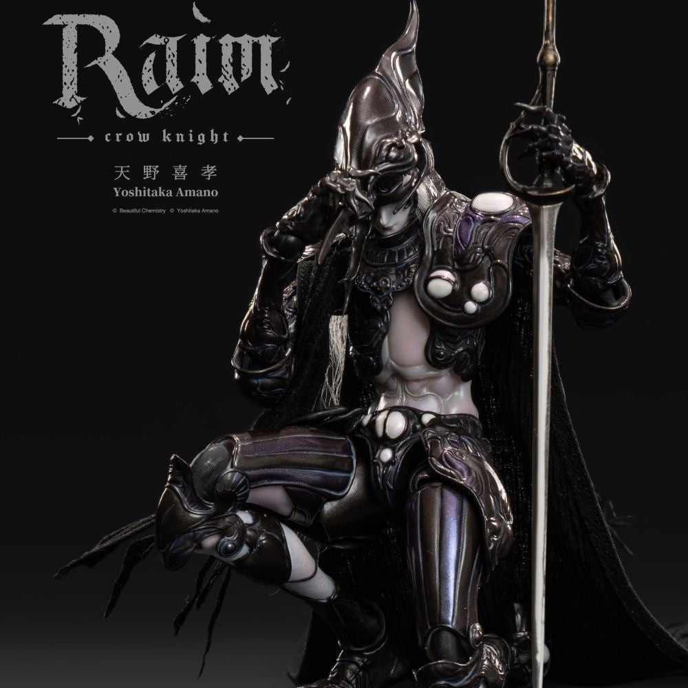 Yoshitaka Amano Crow Knight Raim 1/12 Art Figure Collectible PREORDER Jan 2027