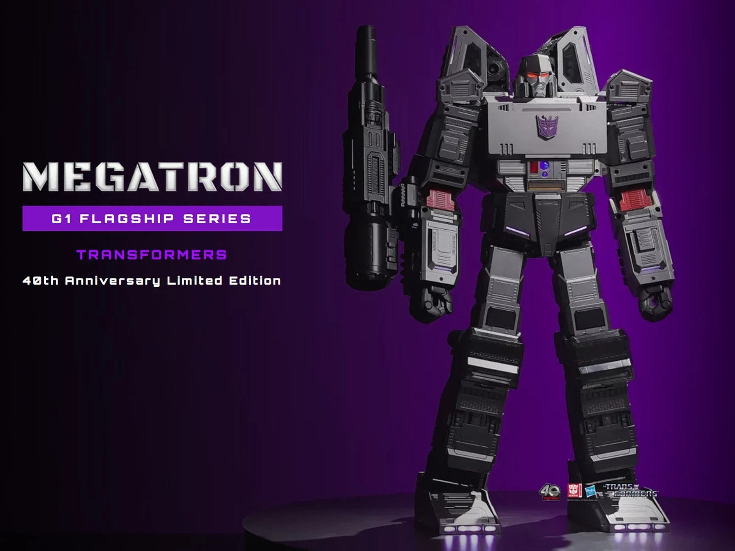 Robosen Transformers Megatron G1 WZTG-SA Flagship Robot Programmable Voice RC