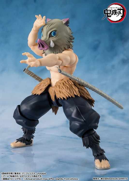 S.H.Figuarts Inosuke Hashibira Demon Slayer Figure Bandai Anime Preorder