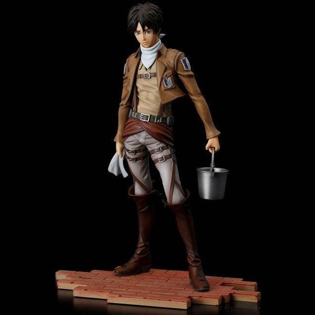 Eren Yeager Cleaning Ver. 1/8 Scale Figure BRAVE-ACT Attack on Titan New Sealed