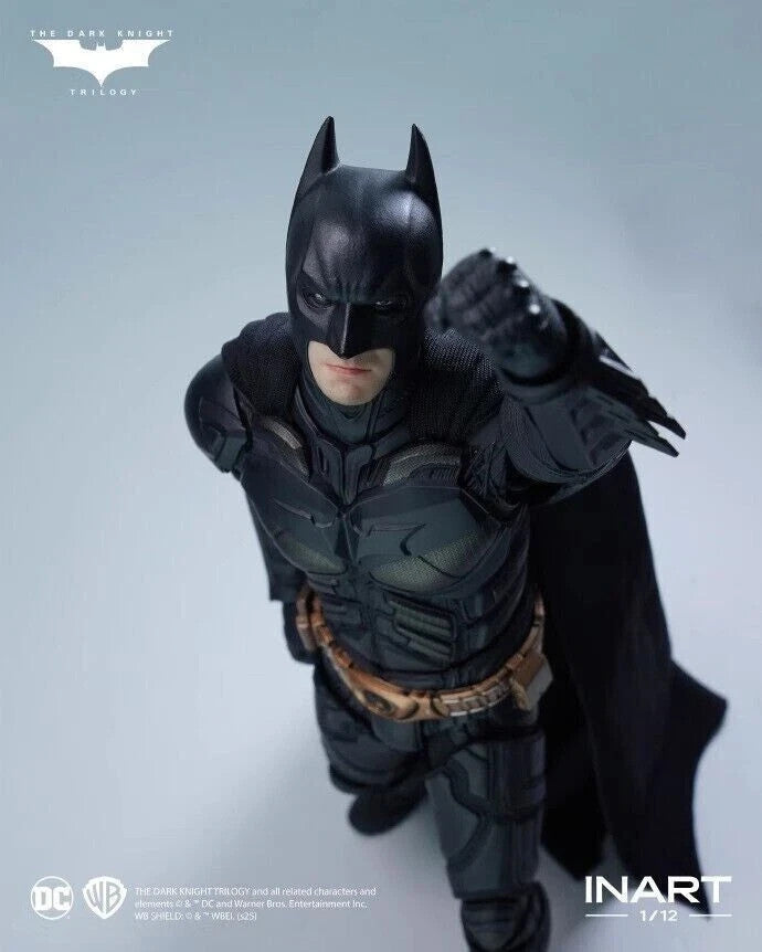 INART Batman Bruce Wayne 1/12 Figure Dark Knight Trilogy Bale Deluxe Version