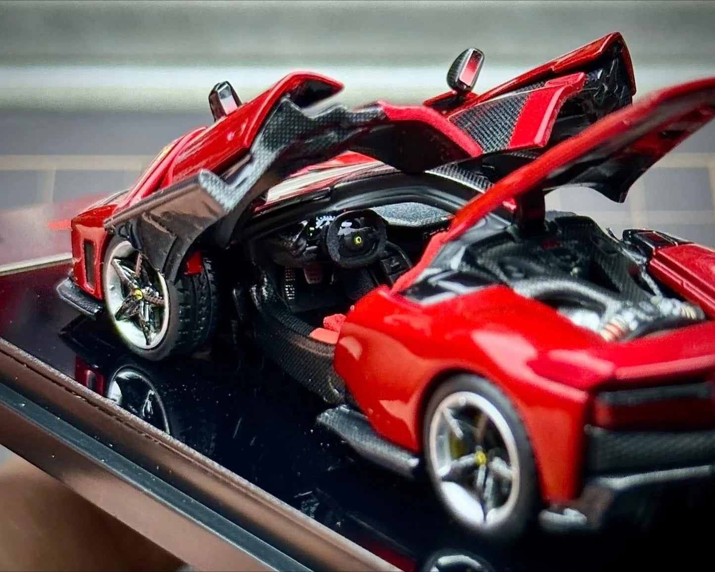BBR 1:64 Ferrari F80 Red Limited Diecast Full Open AR Box HEC Exclusive