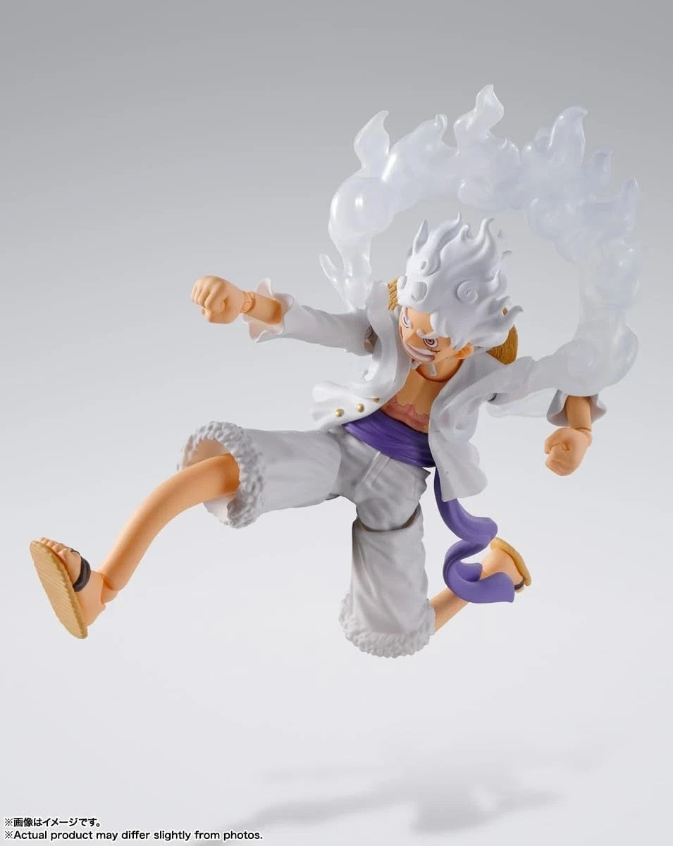 S.H.Figuarts Monkey D Luffy Gear 5 One Piece SHF Bandai Tamashii Nations