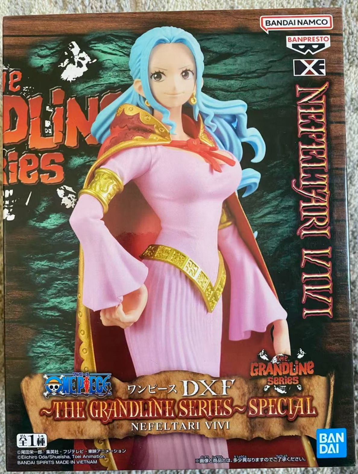 One Piece DXF Grandline Series Special Nefeltari Vivi Figure Banpresto Bandai
