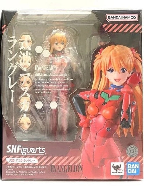 SH Figuarts Asuka Langley Evangelion Action Figure Bandai Tamashii Nations