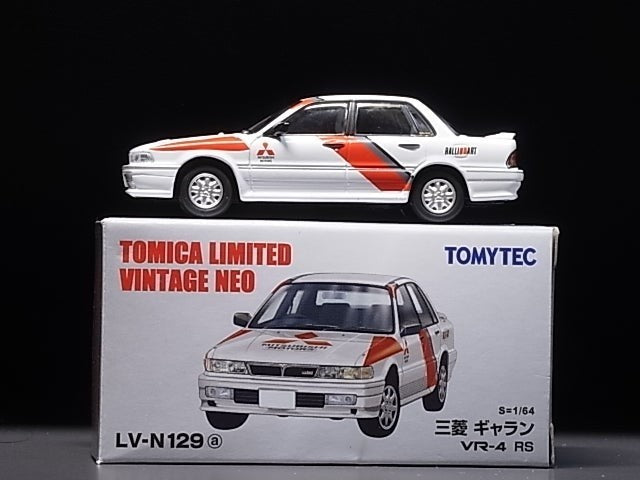 Tomica Limited Vintage Neo LV-N129a Mitsubishi Galant VR-4 RS 1/64