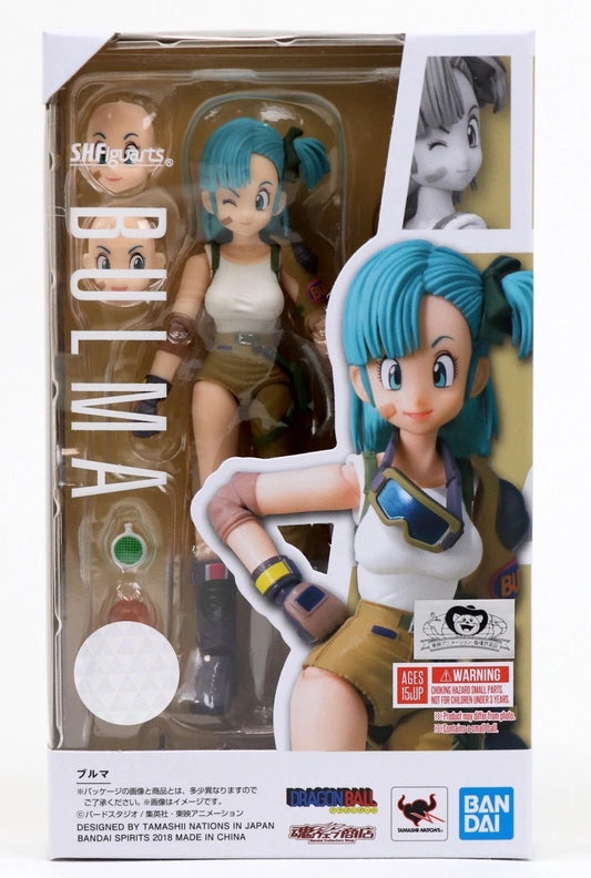 S.H.Figuarts Bulma Dragon Ball Bandai Tamashii Nations Action Figure