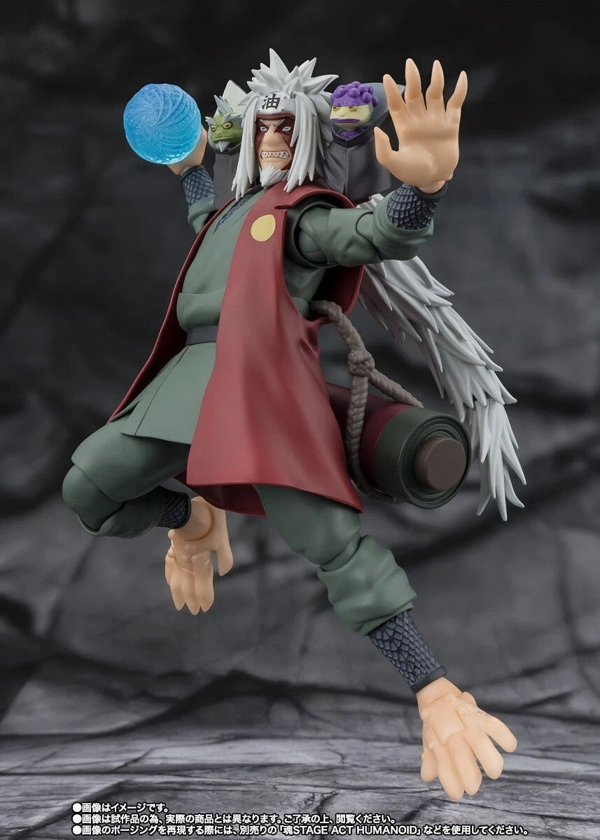 S.H.Figuarts Jiraiya Sage Mode Naruto Shippuden SHF Bandai Tamashii Nations