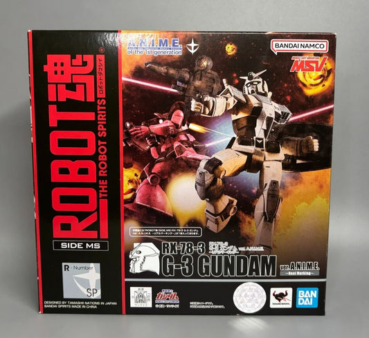 Bandai Robot Spirits RX-78-3 G-3 Gundam Ver. A.N.I.M.E MSV Figure