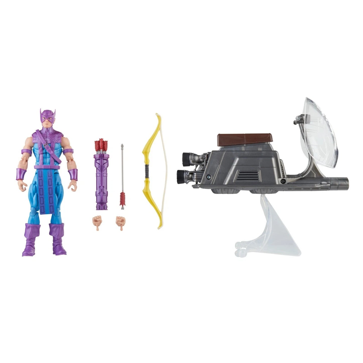 Marvel Legends Hawkeye Sky-Cycle Avengers Deluxe Figure Vehicle Hasbro New