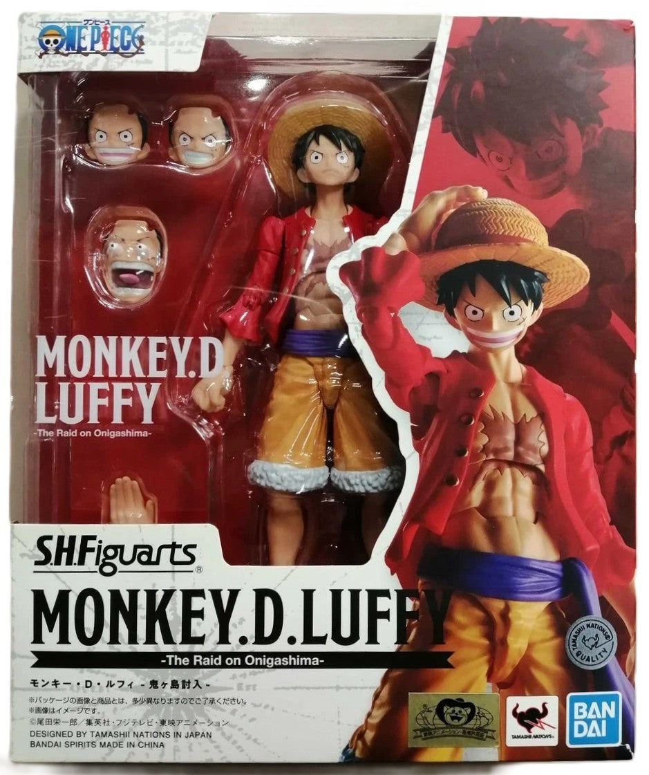 S.H.Figuarts Monkey D Luffy Raid On Onigashima One Piece SHF Bandai Tamashii