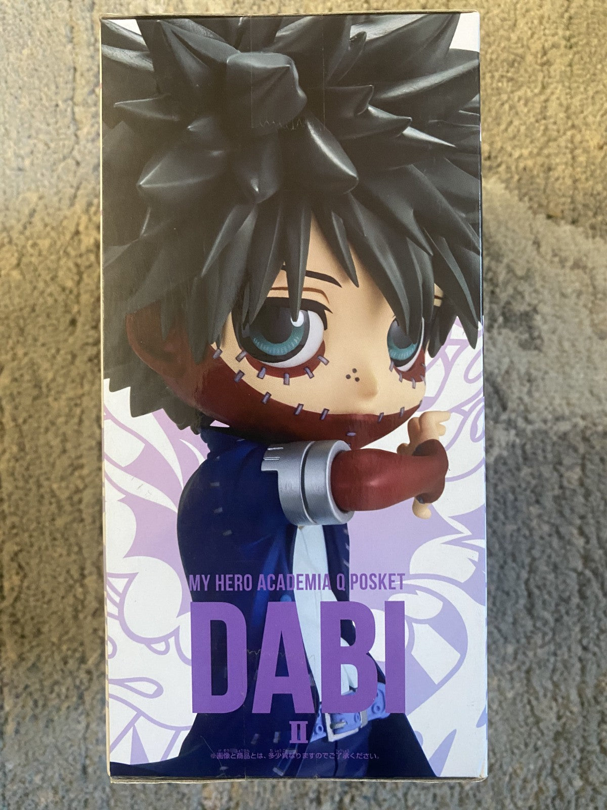 Banpresto Q Posket Dabi Figure Ver. A My Hero Academia MHA Villains Official