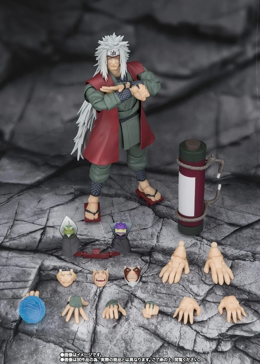 S.H.Figuarts Jiraiya Sage Mode Naruto Shippuden SHF Bandai Tamashii Nations