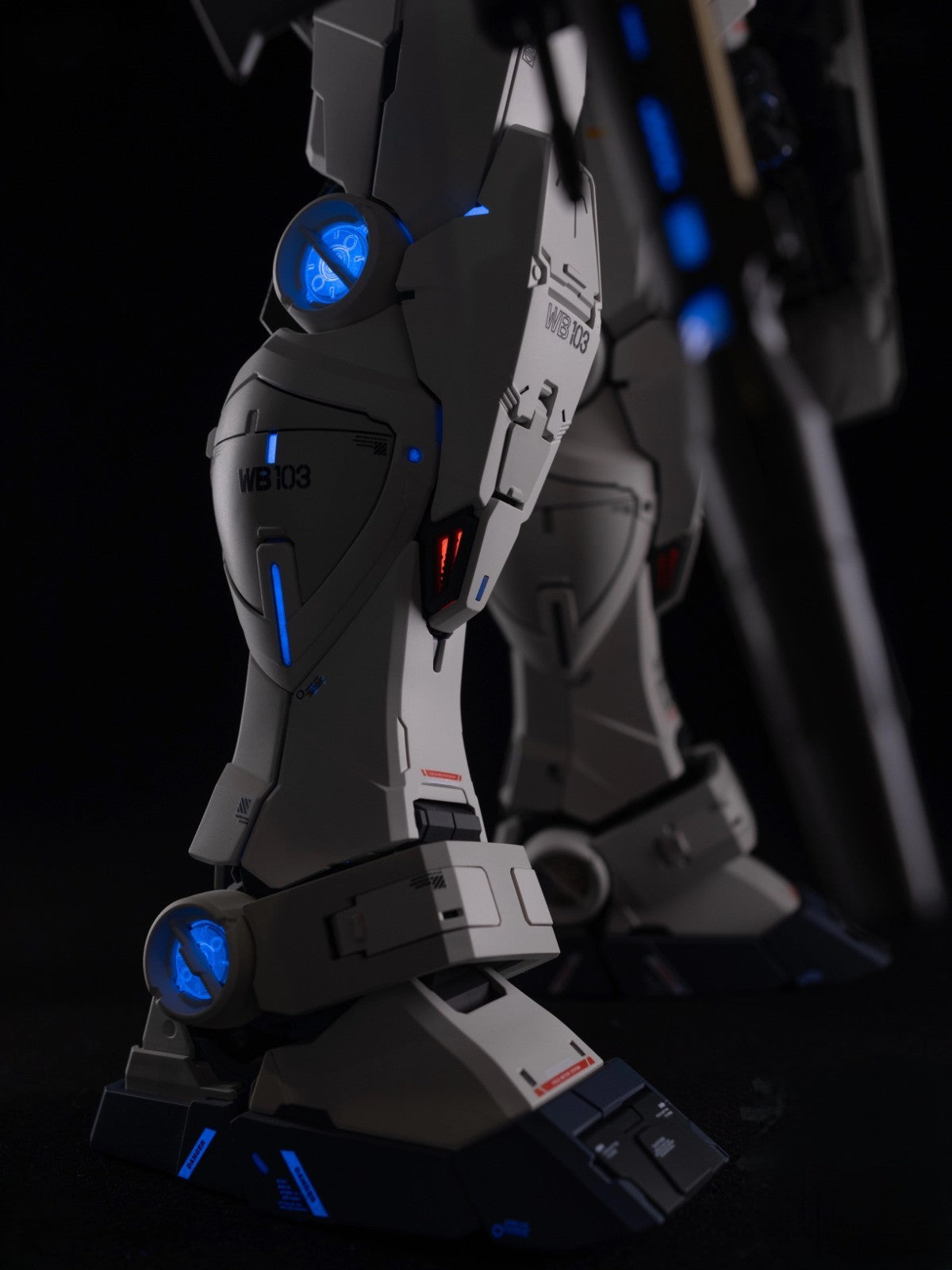 MG 1/100 RX-93 Nu Gundam Ver. Ka Custom Painted Model Kit EFSF MS 103 Figure