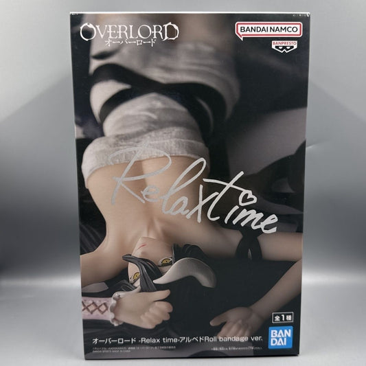 Overlord Albedo Relax Time Roll Bandage Version Banpresto Prize Figure NEW