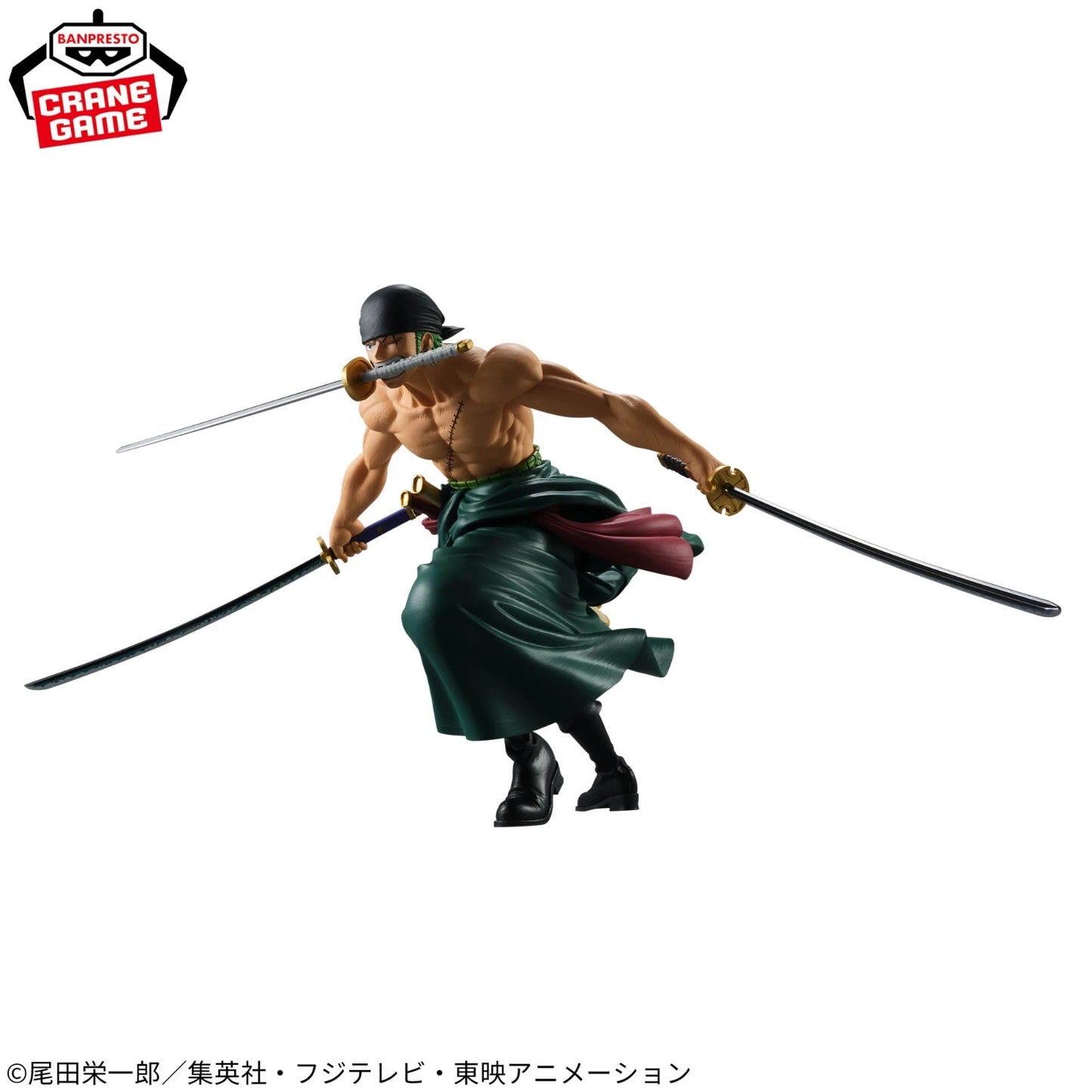 One Piece Grandista Roronoa Zoro II Figure Banpresto Crane Game Authentic