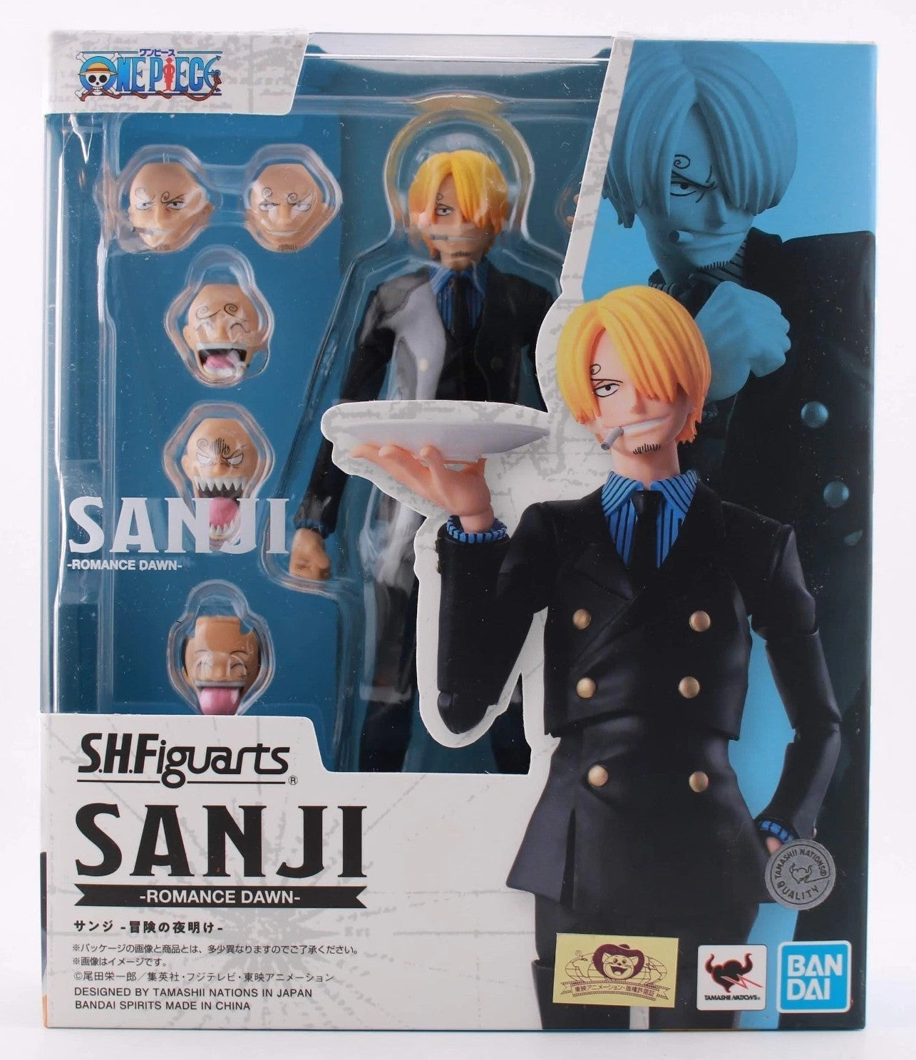 S.H.Figuarts Sanji Romance Dawn One Piece SHF Bandai Tamashii Nations