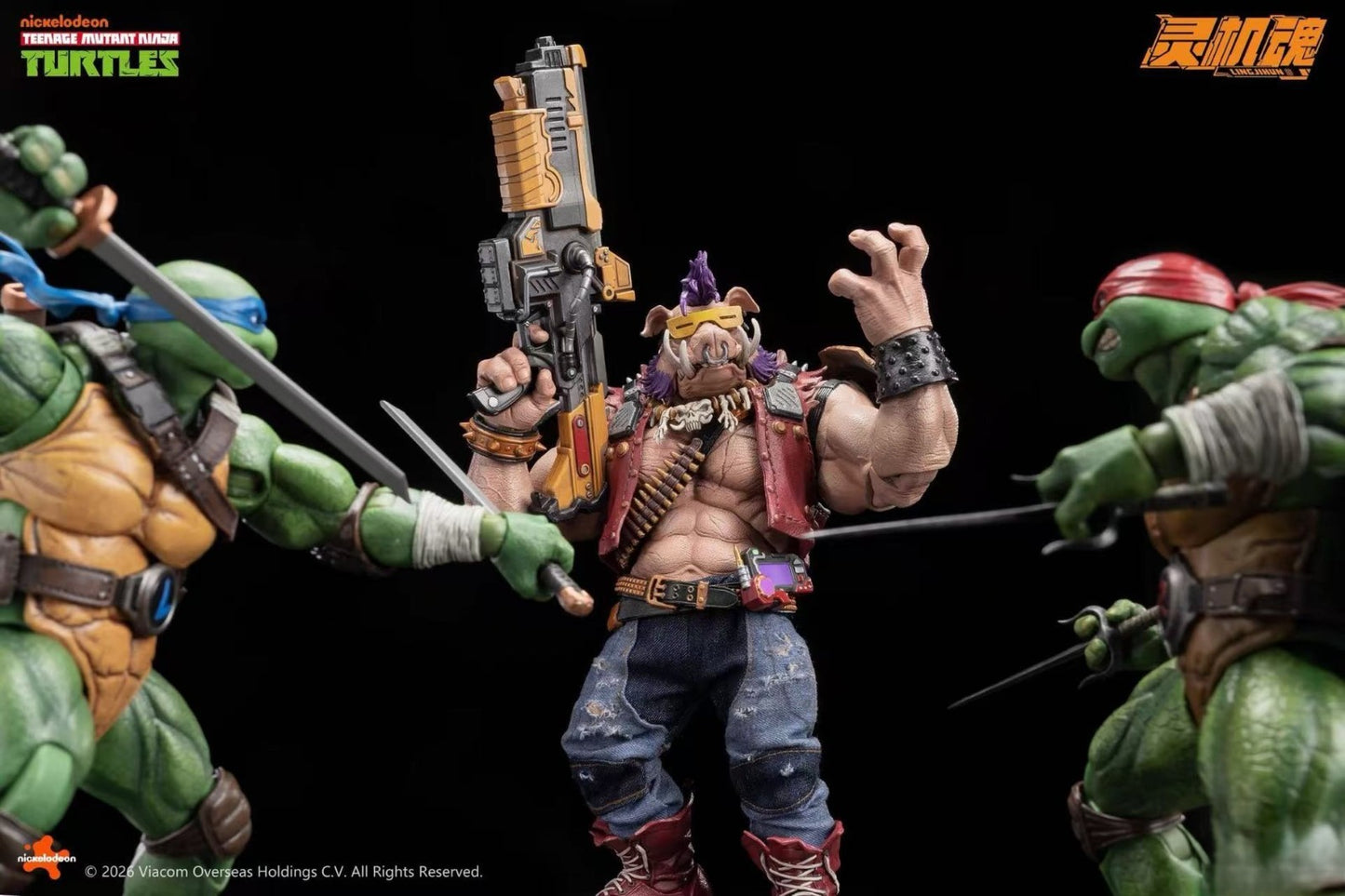 TMNT Bebop 1/12 Action Figure LingJiHun PREORDER