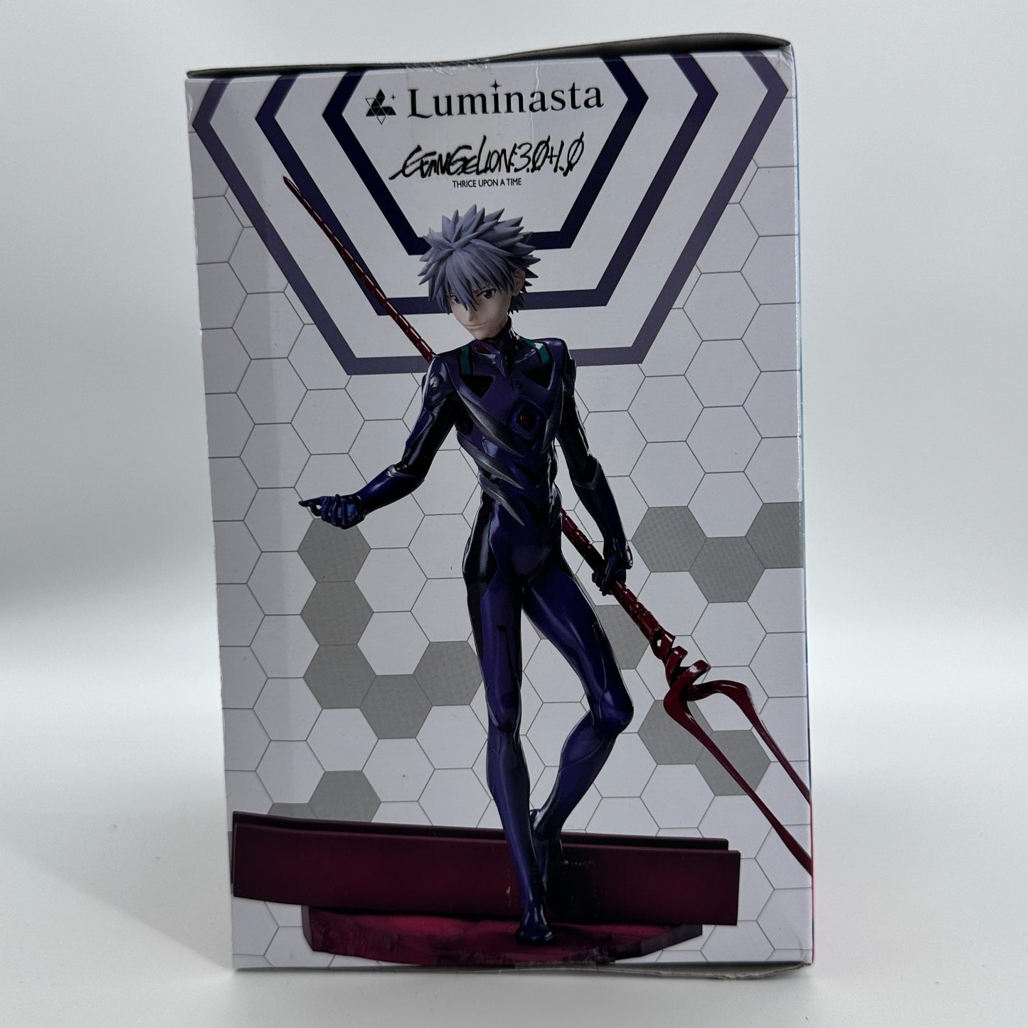 Kaworu Nagisa × Spear of Longinus Evangelion 30th SEGA Luminasta Figure New