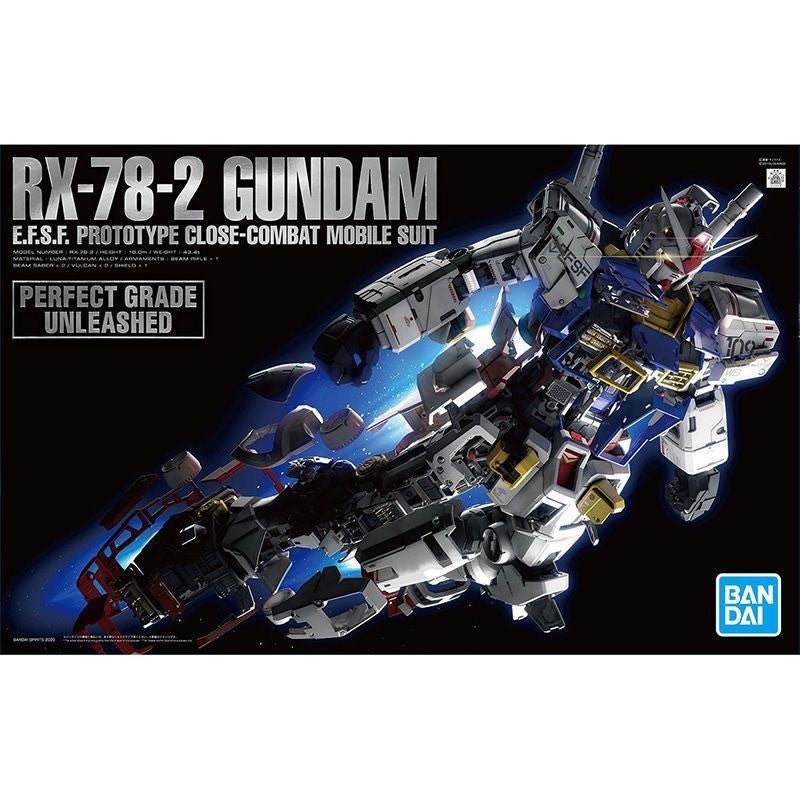 Perfect Grade Unleashed RX-78-2 Gundam | PGU 1/60 Scale | E.F.S.F. Prototype