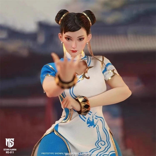 1/6 Chun-Li Street Fighter Action Figure Star Man MS-011 Collectible Model NEW